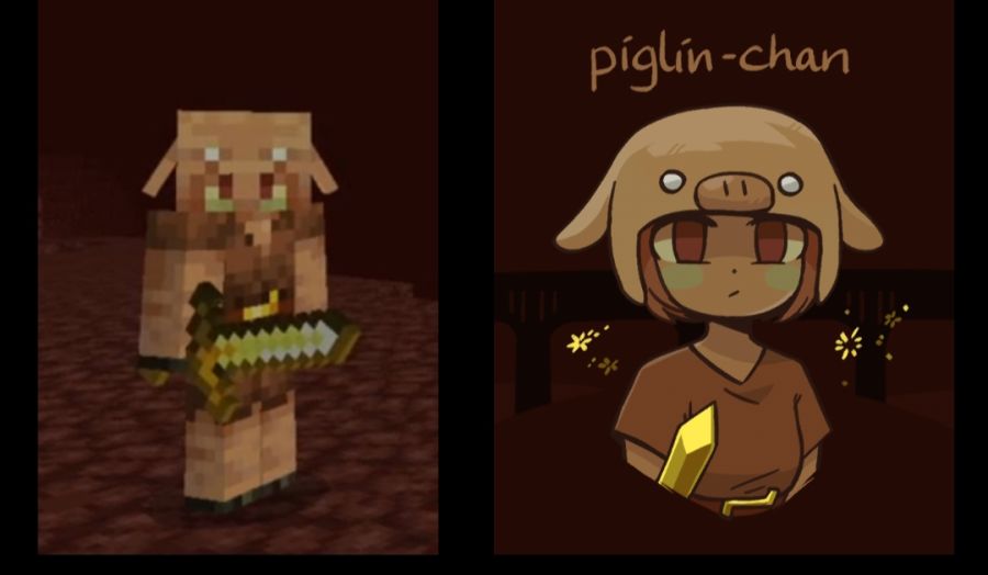 최근 마크에서 크리퍼에 이어 모에화 짤이 나오고 있는 몬스터_11.jpg