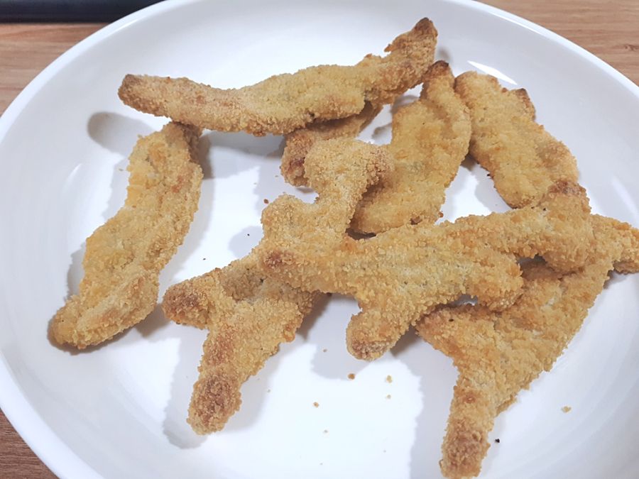 처음 먹어본 용가리 치킨