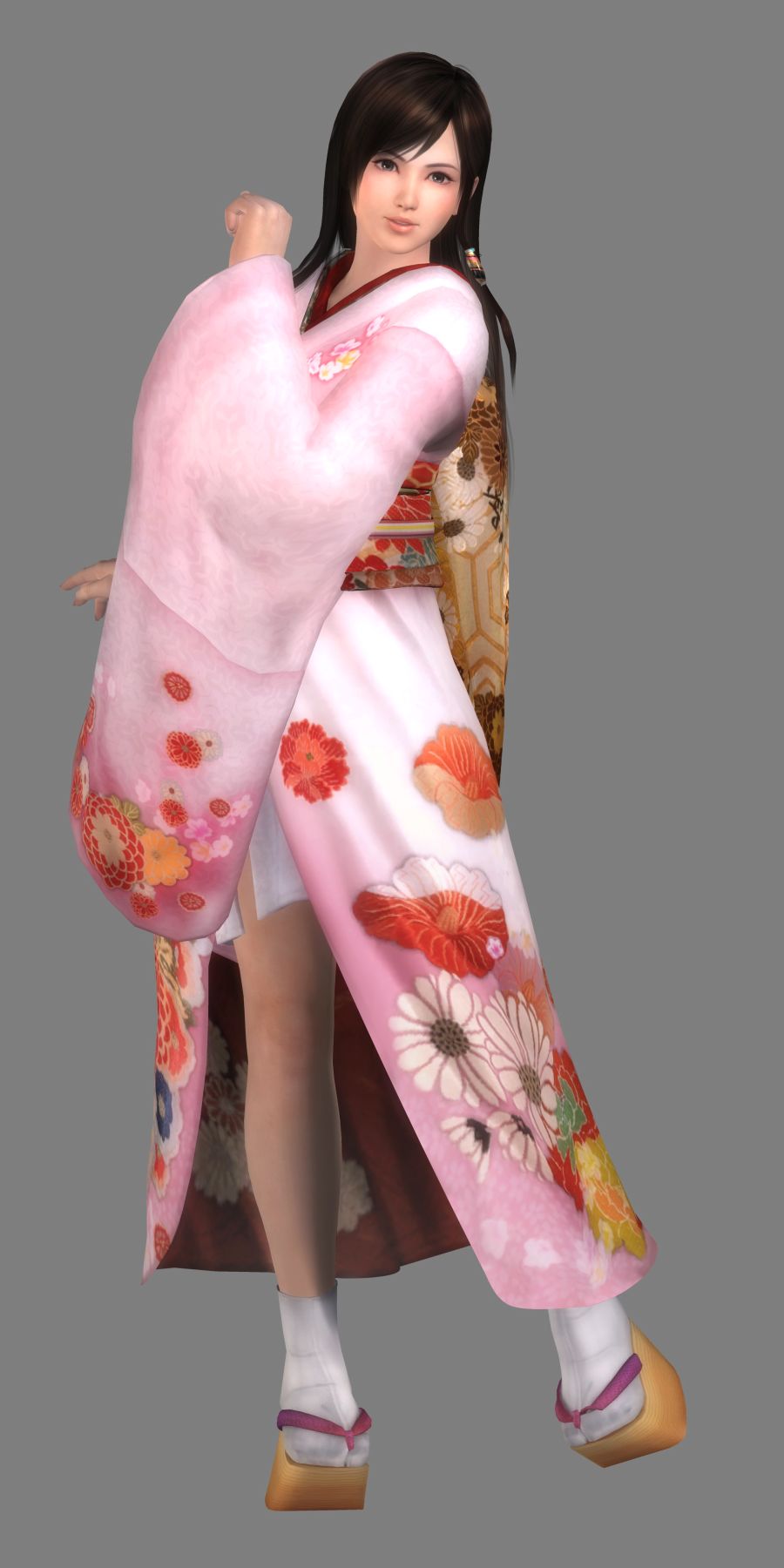 yande.re 246655 cg dead_or_alive dead_or_alive_5 kimono kokoro transparent_png.jpg