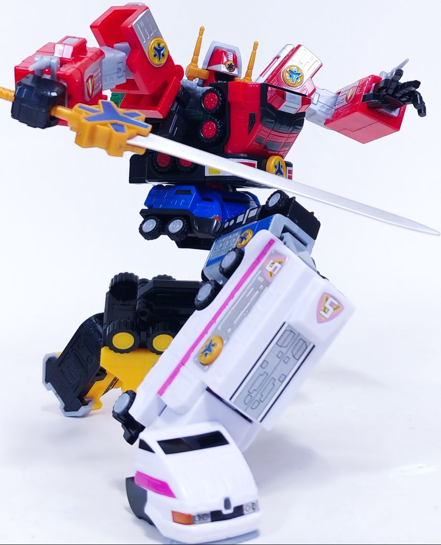 슈퍼미니프라 구급전대 고고파이브 - 빅토리로보 리뷰!_103.jpg