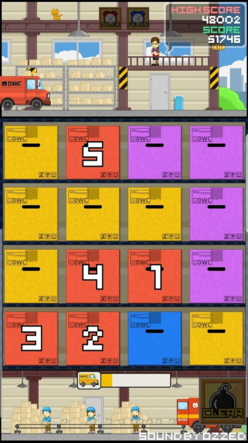 [신규게임홍보] 간단한 터치로 진행하는 도트 퍼즐게임! '택배전쟁 더 익스트림'_3.png