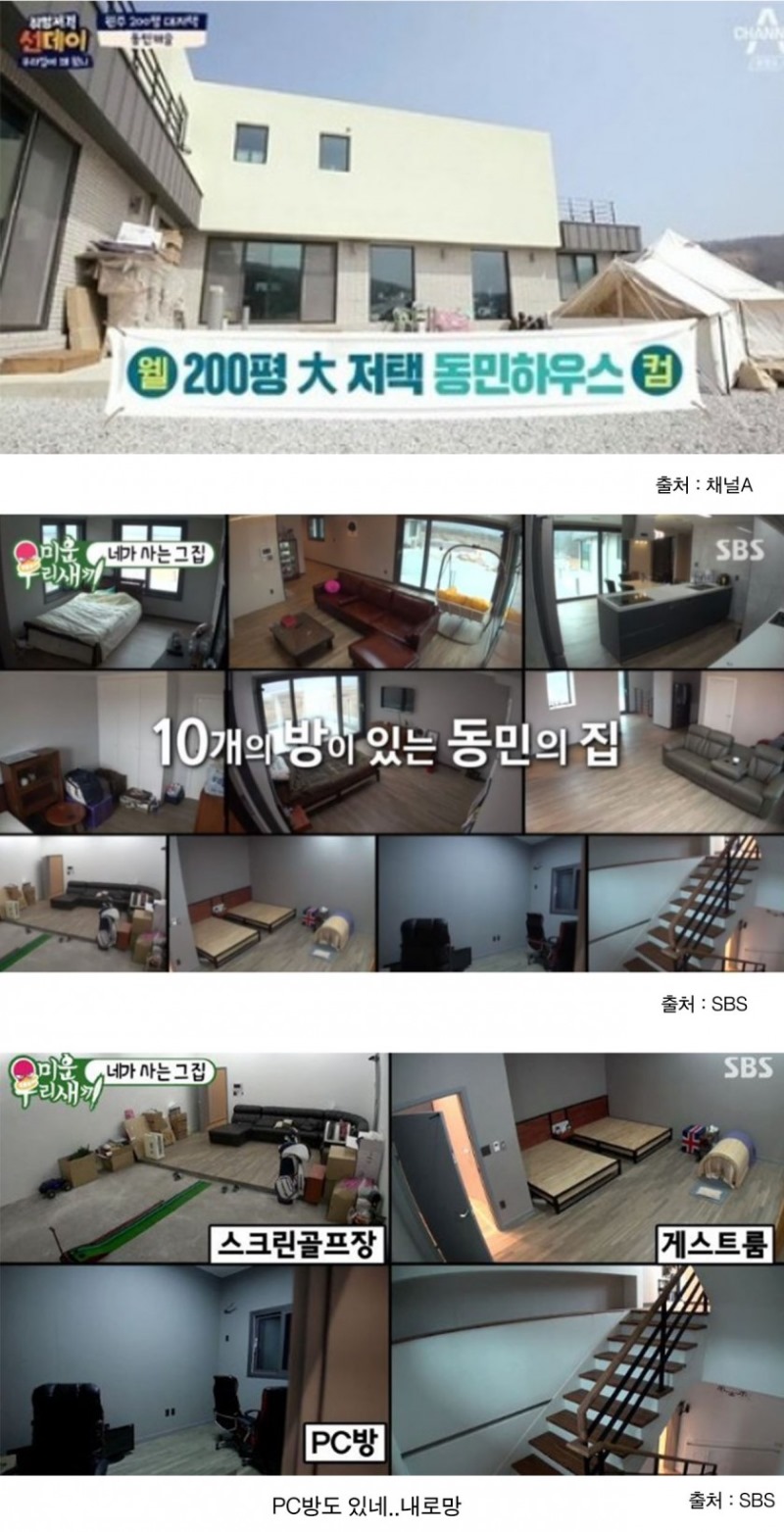 pc방까지 있는 장동민 200평 저택 집들이_2.jpg