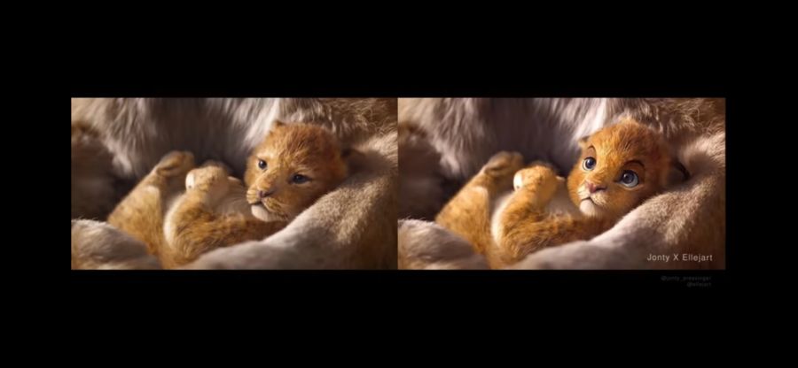 라이온킹 실사영화 딥페이크 적용.jpg_2.jpg