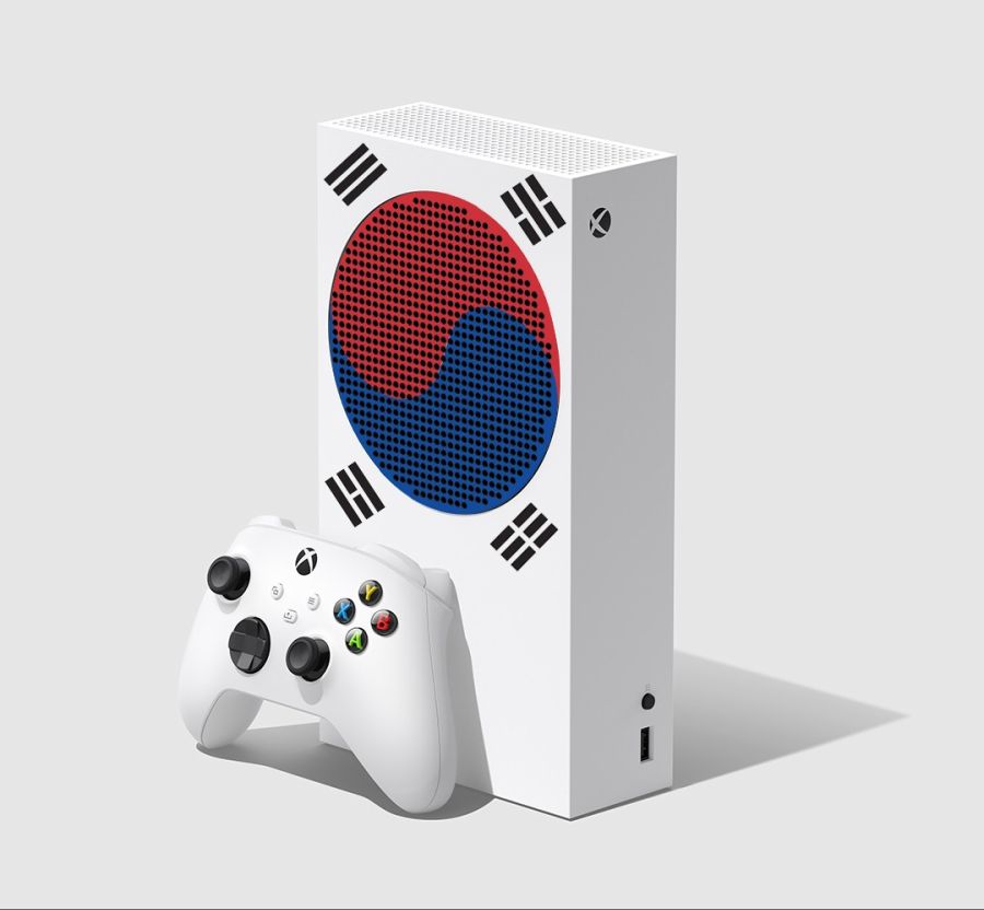 유정군님이 작업한 XSS 한국 한정판 디자인 엑스박스 게임 이야기