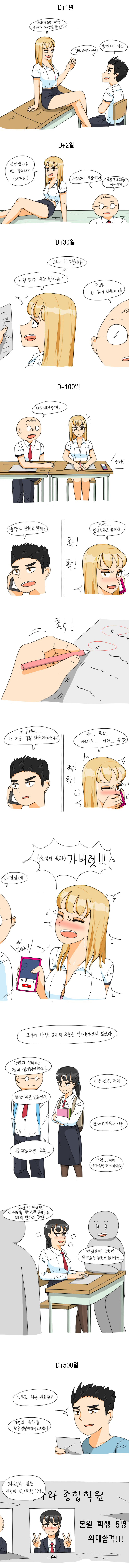 금발 양키가 성적으로 타락하는 만화_1.jpg
