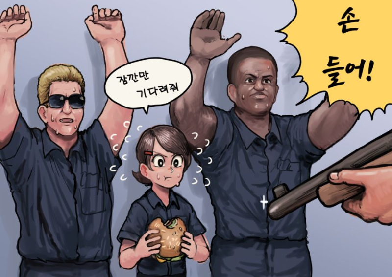 도넛을 사랑하는 미쿡 경찰.manhwa_4.png