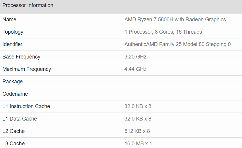 긱벤치에서 발견된 AMD 라이젠 7 5800H는 4800H보다 250~300MHz_1.png