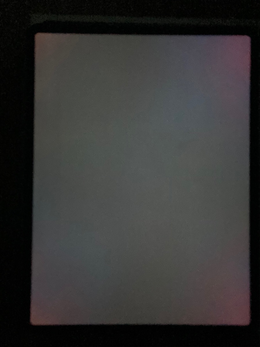 형님들 아이패드를 받았는데 빛샘 확인좀 부탁드리겠습니다_1.jpeg