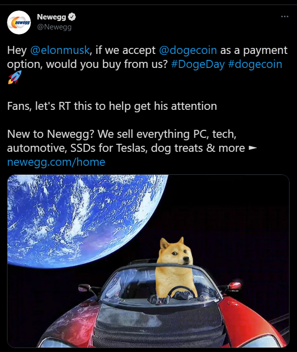 Newegg-님의-트위터-Hey-elonmusk-if-we-accept-dogecoin-as-a-payment-option-would-you-buy-from-us-DogeDay-dogecoin-🚀-Fans-let-s-RT-this-to-help-get-his-attention-New-to-Newegg-We-sell-everything-PC-tech-automotive-SSDs-f.png