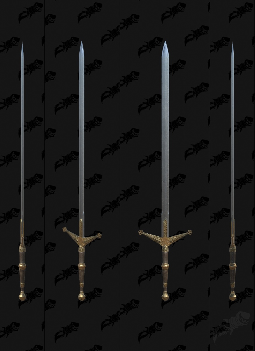 [디아블로] 디아블로 2: 레저렉션 신규 모델링 도검, 방패, 도끼_7.jpg