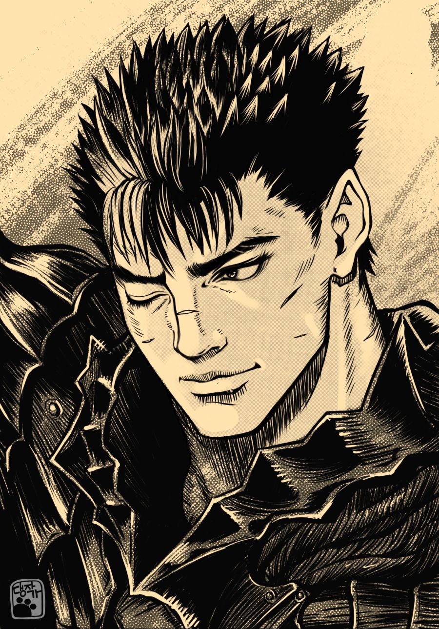 베르세르크-가츠 아이패드 드로잉-미우라켄타로를 추모하며_1.jpg