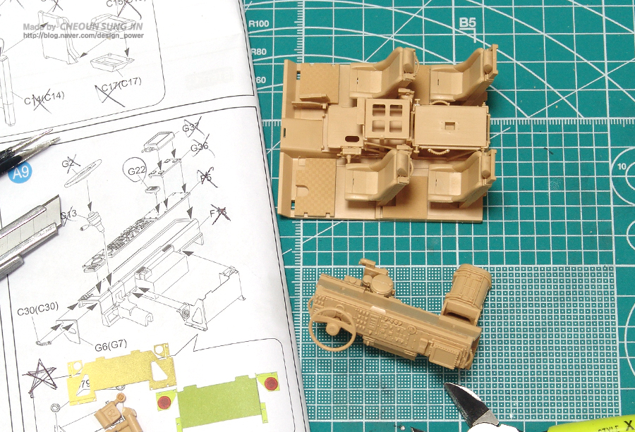 M1240A1 M-ATV (full interior) 프라모델 제작중_2.jpg