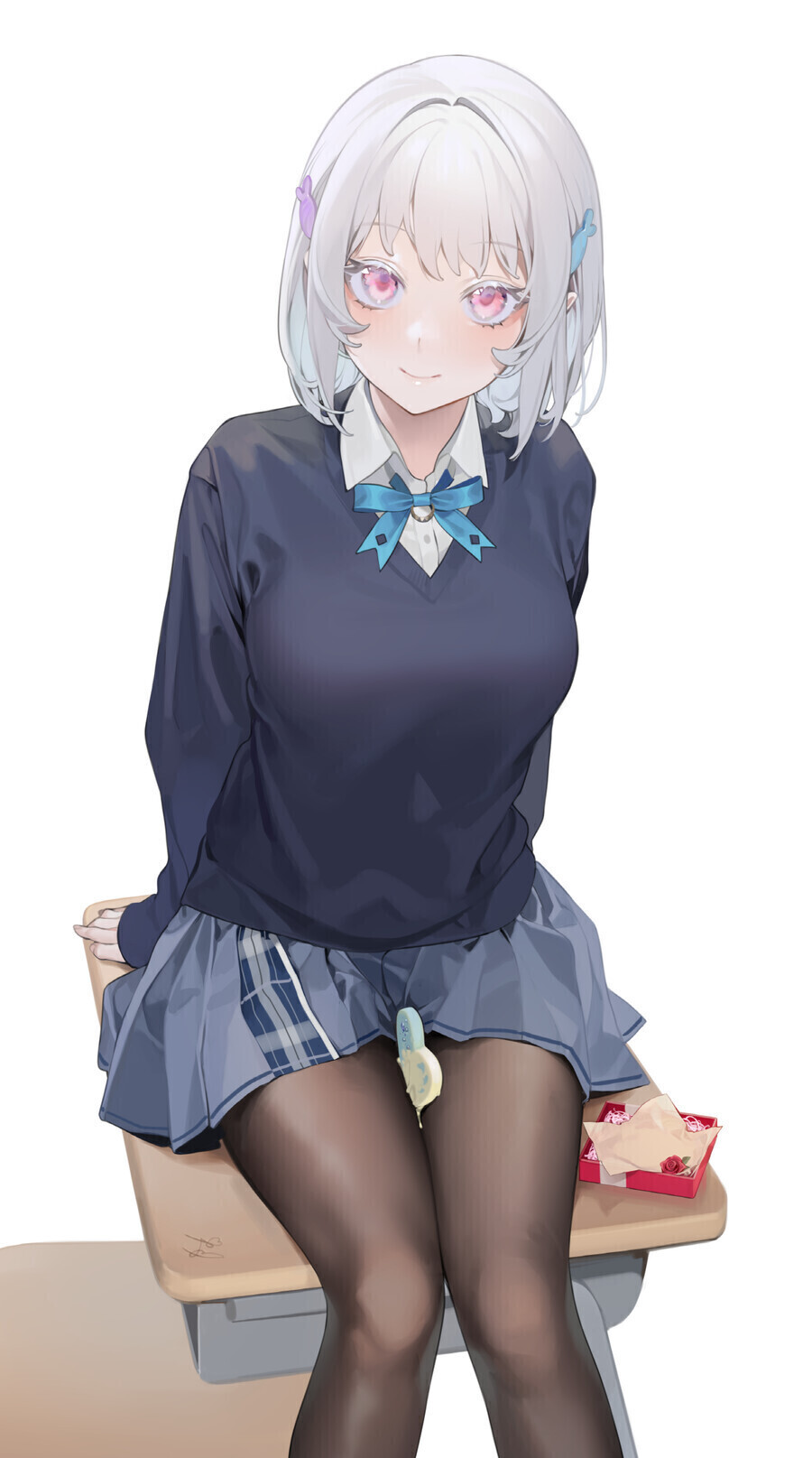 흑젖백젖) 스타킹으로 초콜릿 녹여서 마쉬멜로우에 찍어먹기.MANHWA_1.jpg