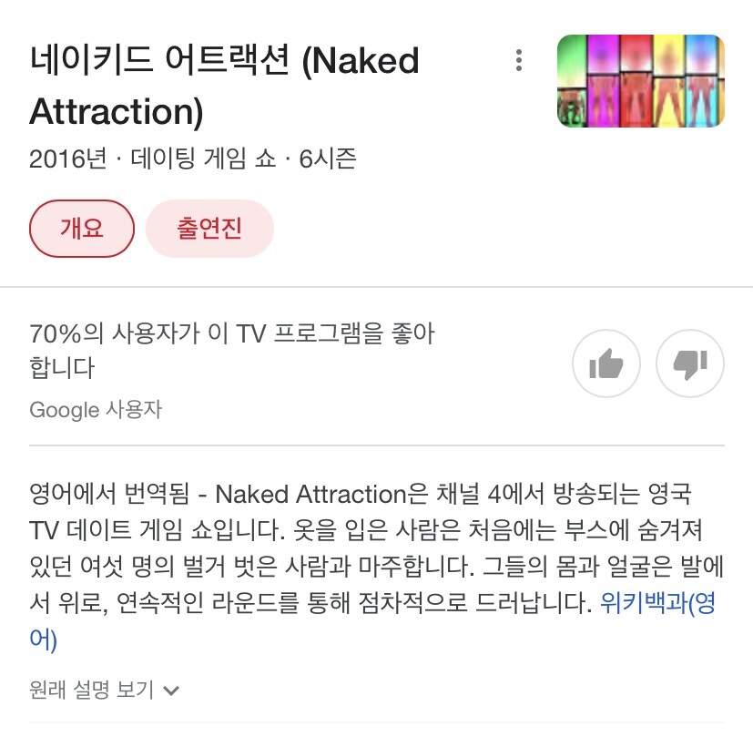 네이키드 어트랙션이라는 TV쇼 아는 사람?_1.jpeg