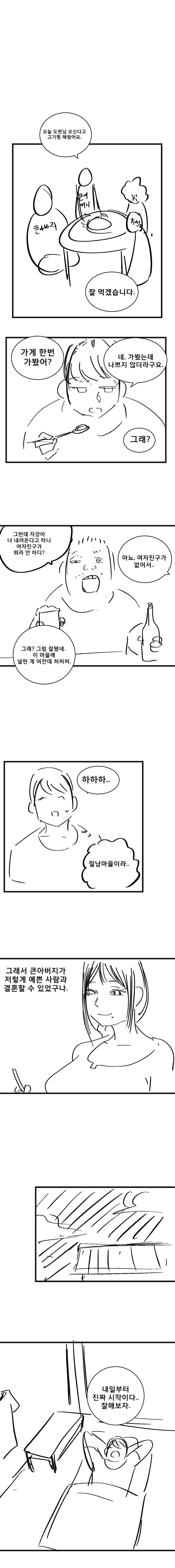 여자뿐인 마을에서 "구멍가게"운영하는 만화_8.jpg