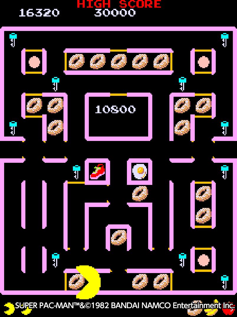 아케이드 아카이브 슈퍼 팩맨 내일 발매