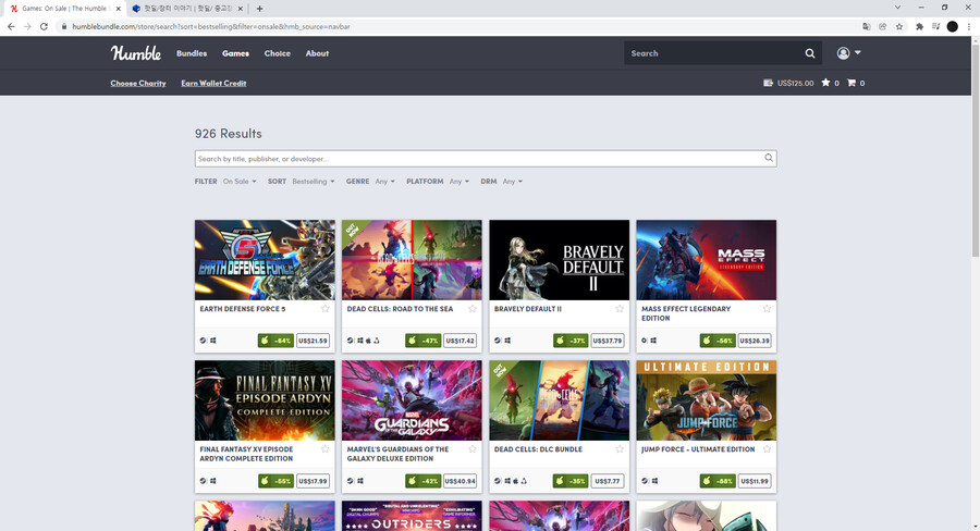 험블번들 월렛 남아서 그러는데 험블번들서 겜 사실분 있으신가요_1.png