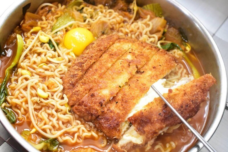 집에서 밥 해먹습니다 - 자작, 돈까스라면_1.jpg