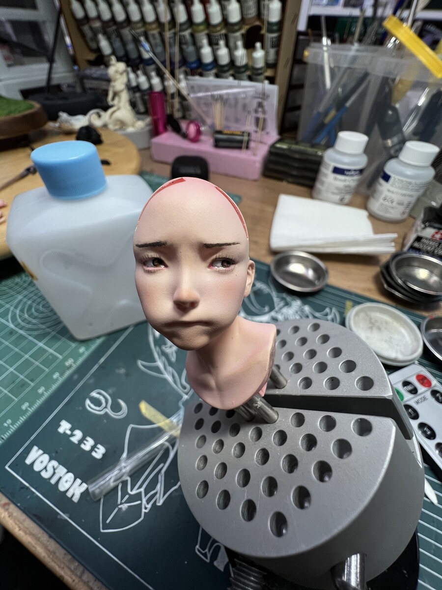 1/7 레진 피규어 완성 'Take your time'_8.jpg