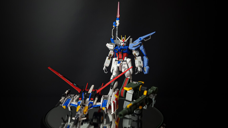 [건프라 rg 6번 스카이글래스퍼] 합체! 부분도색 팁_소드, 런쳐, 에일팩_9.jpg