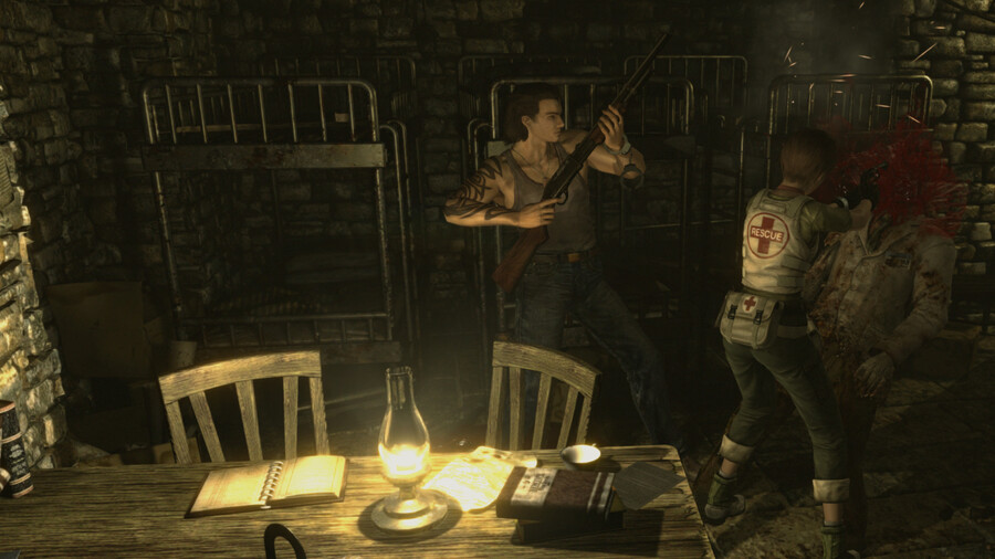 바이오하자드 제로 (스샷및소감) 고전바하의 재미는 여전하네요._4.jpg