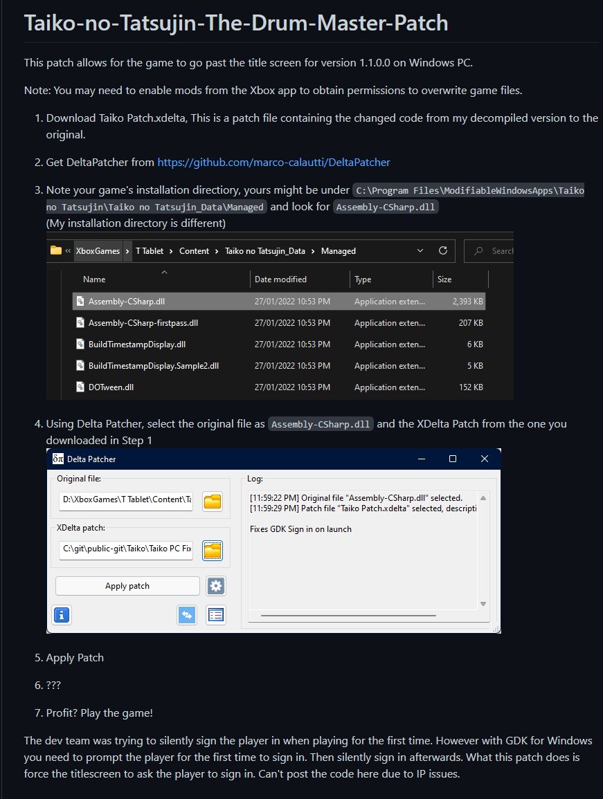 태고의 달인 pc판 로그인 오류, 임시 해결 방법(유저 패치)_1.jpeg
