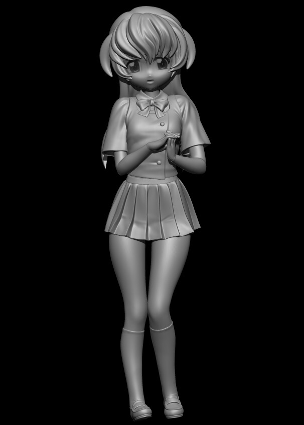 (쓰르라미울적에)후루데 하뉴 피규어 제작기(후방주의)_1.png