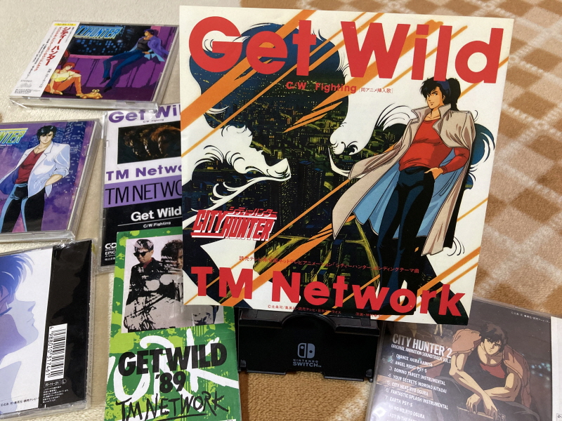 시티헌터 Get Wild 레코드판 with Game~_1.jpg