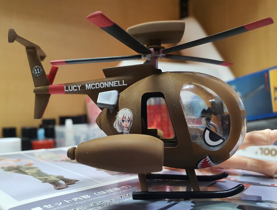 하세가와 에그걸 컬렉션 No.11 루시 맥도넬 및 휴즈 500(추가 완성)_11.jpg