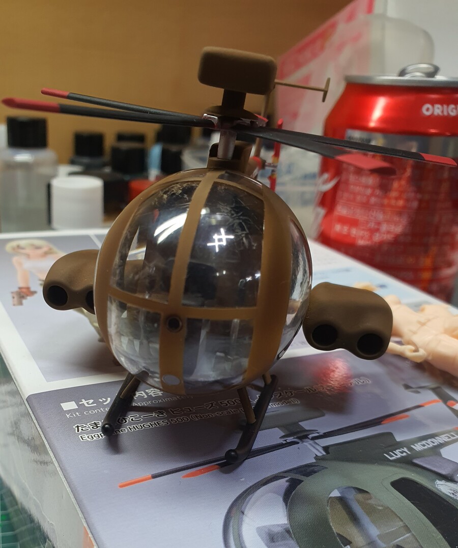 하세가와 에그걸 컬렉션 No.11 루시 맥도넬 및 휴즈 500(추가 완성)_12.jpg