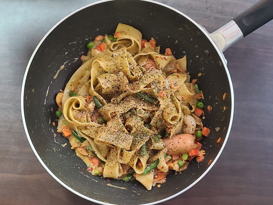 자취하면서 해먹었던 요리(거의 다 파스타)_1.jpg