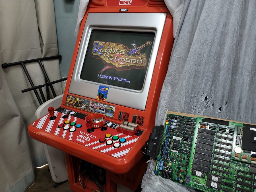 Knights of the round 원탁의 기사 오락실 기판을 살려보자!_16.jpg