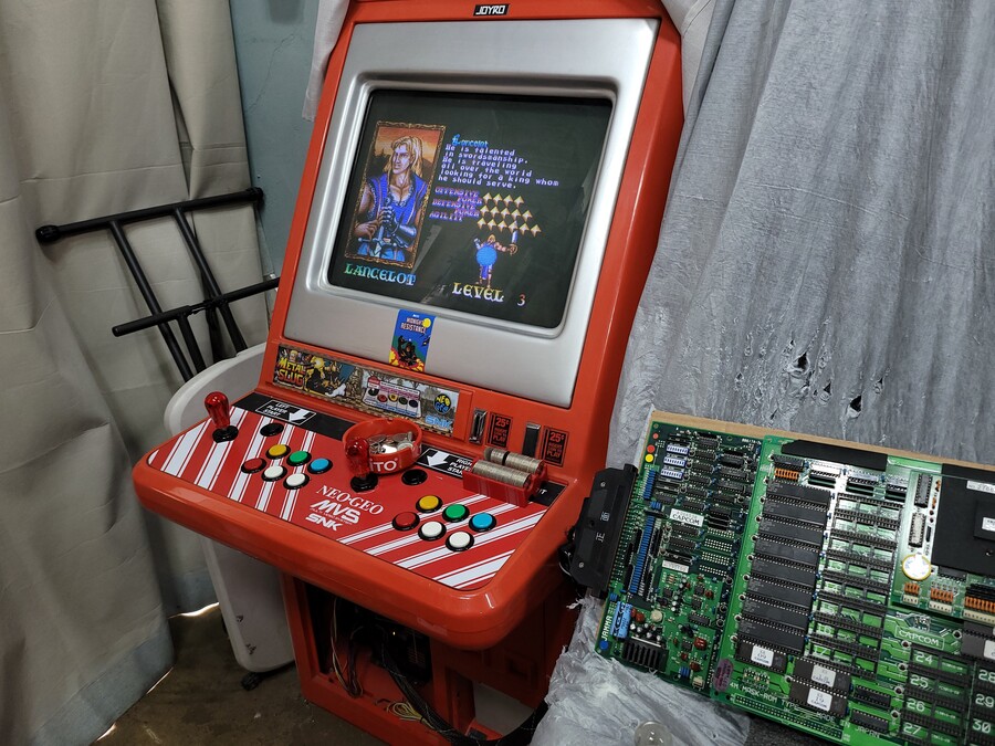 Knights of the round 원탁의 기사 오락실 기판을 살려보자!_17.jpg