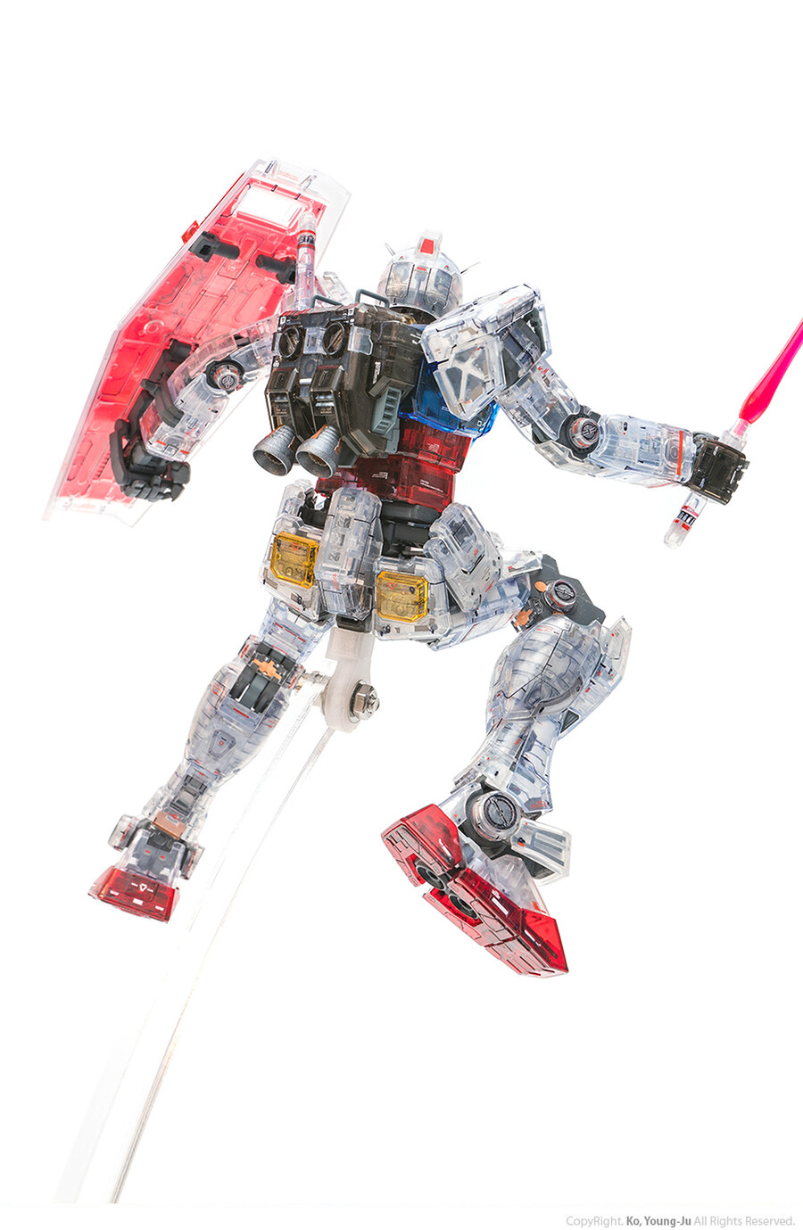 MG 퍼스트 건담 3.0 클리어 컬러 (RX-78-2 Gundam) 리뷰_62.jpg