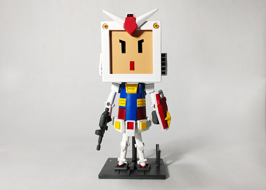 자작 캐릭터 프라 - 퍼스트 건담 ver._12.jpg