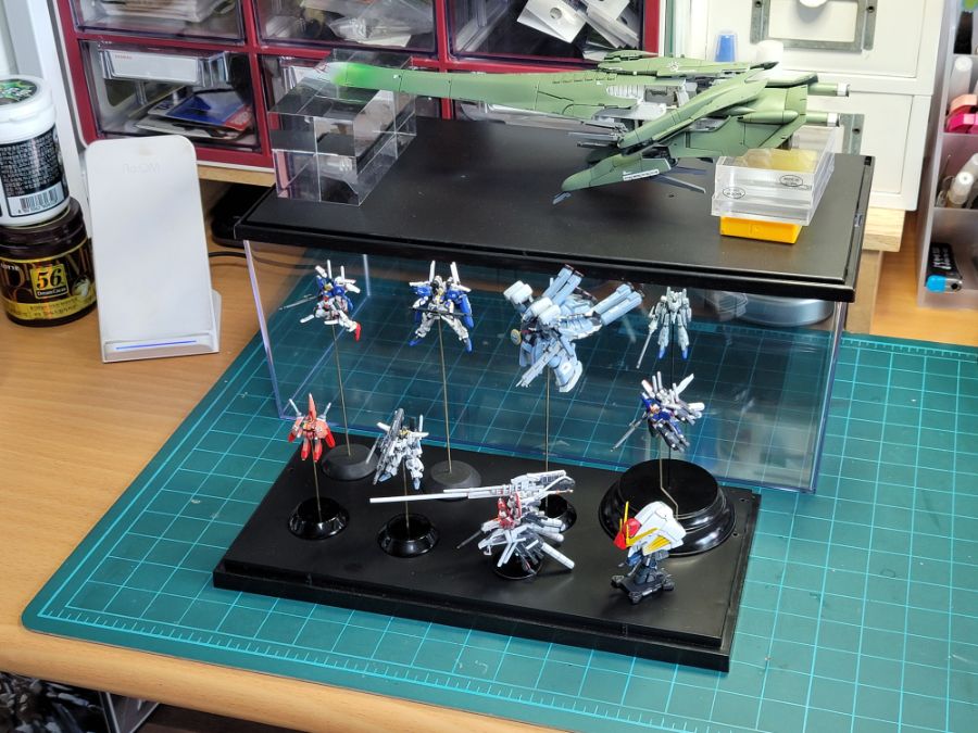 그간 만들어둔 1/700, 1/1200 건담센티넬 시리즈 완성품들 입니다._2.jpg