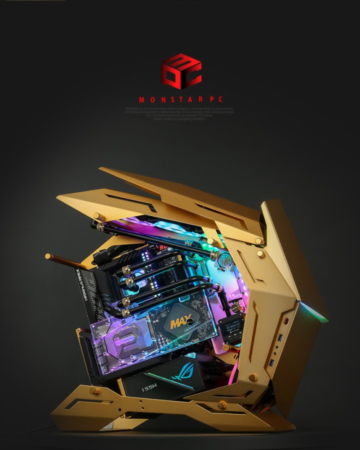 몬스타 주식회사 몬스타기어 5대 한정판 커스텀 수냉 PC MAX 출시