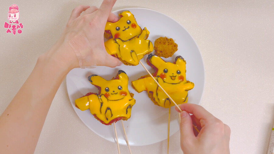 남편에게 피카츄 돈까스(상급자 버전)를 만들어줬습니다_15.jpg