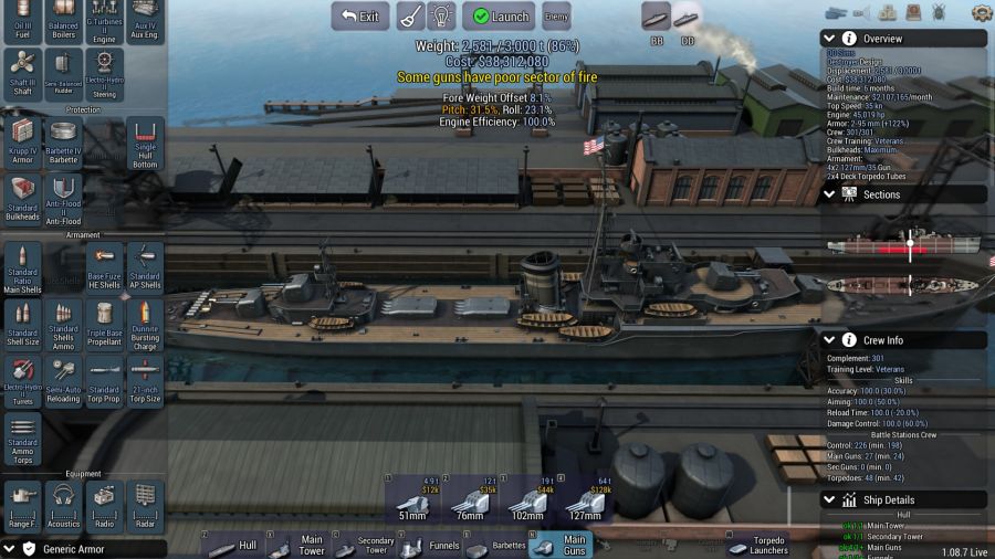 [군함 설계] Ultimate Dreadnaughts - 너무나도 아쉬운 게임_14.jpg