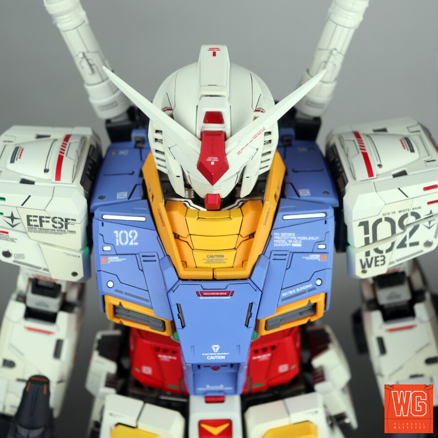 [PG] 언리쉬드 unleashed 퍼스트 건담 도색 완성_19.jpg