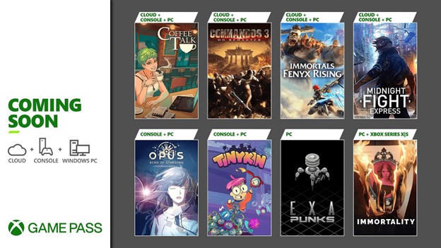 [사진자료] Xbox Game Pass, 8월 2차 추가 타이틀 공개... ‘이모탈리티’, ‘미드나잇 파이트 익스프레스’ 등 포함.jpg