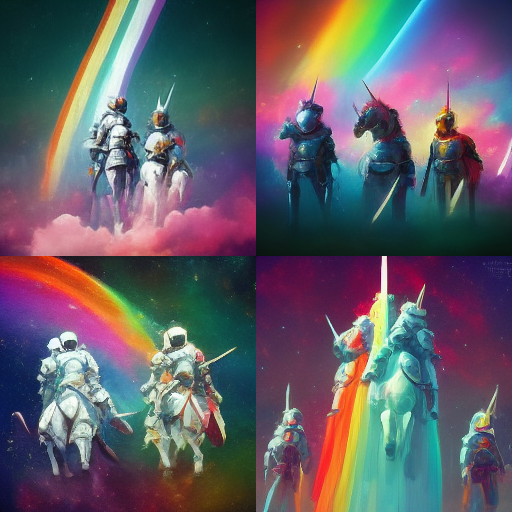 3_knights_with_rainbow_armor_riding_unicorns_at_spac_7cfce580-5fd5-45c0-9ed5-e2bd871f6d55.png
