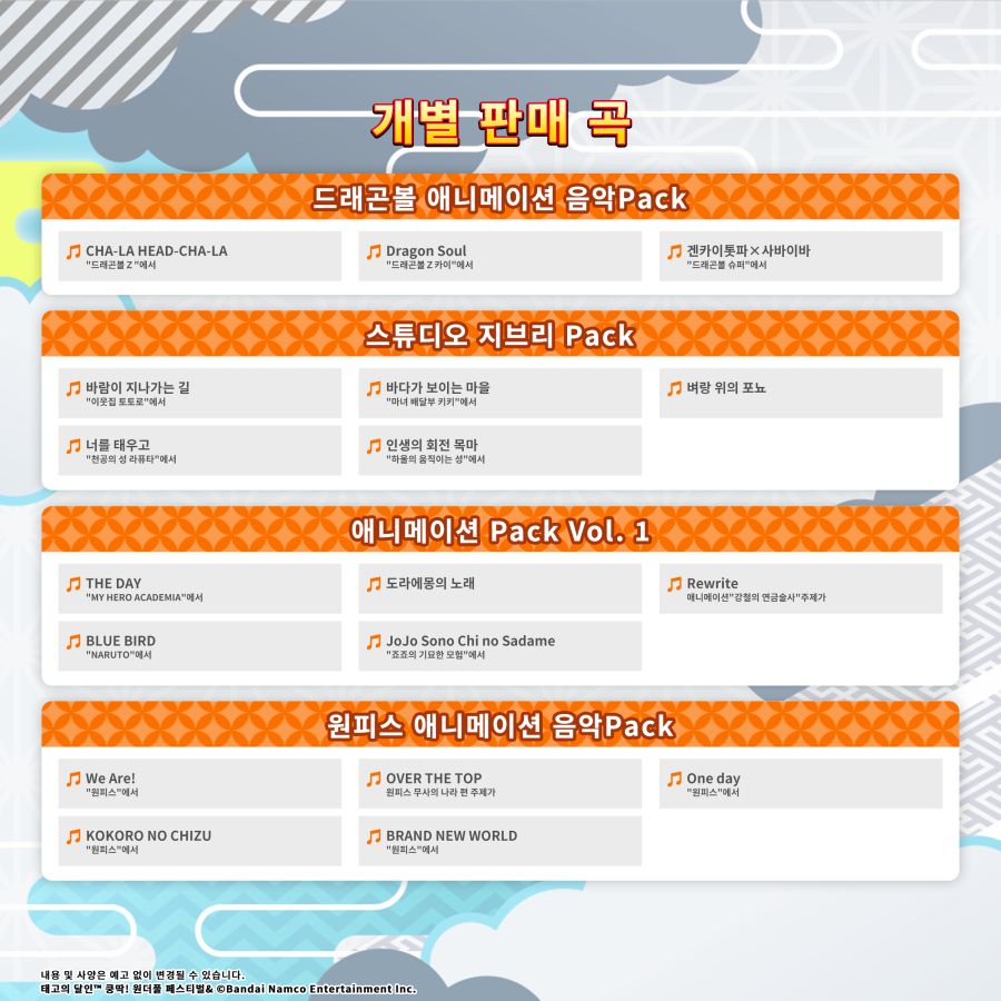 태고의 달인 쿵딱! 원더풀 페스티벌 한국어판 론치 PV 및 곡 목록_18.png