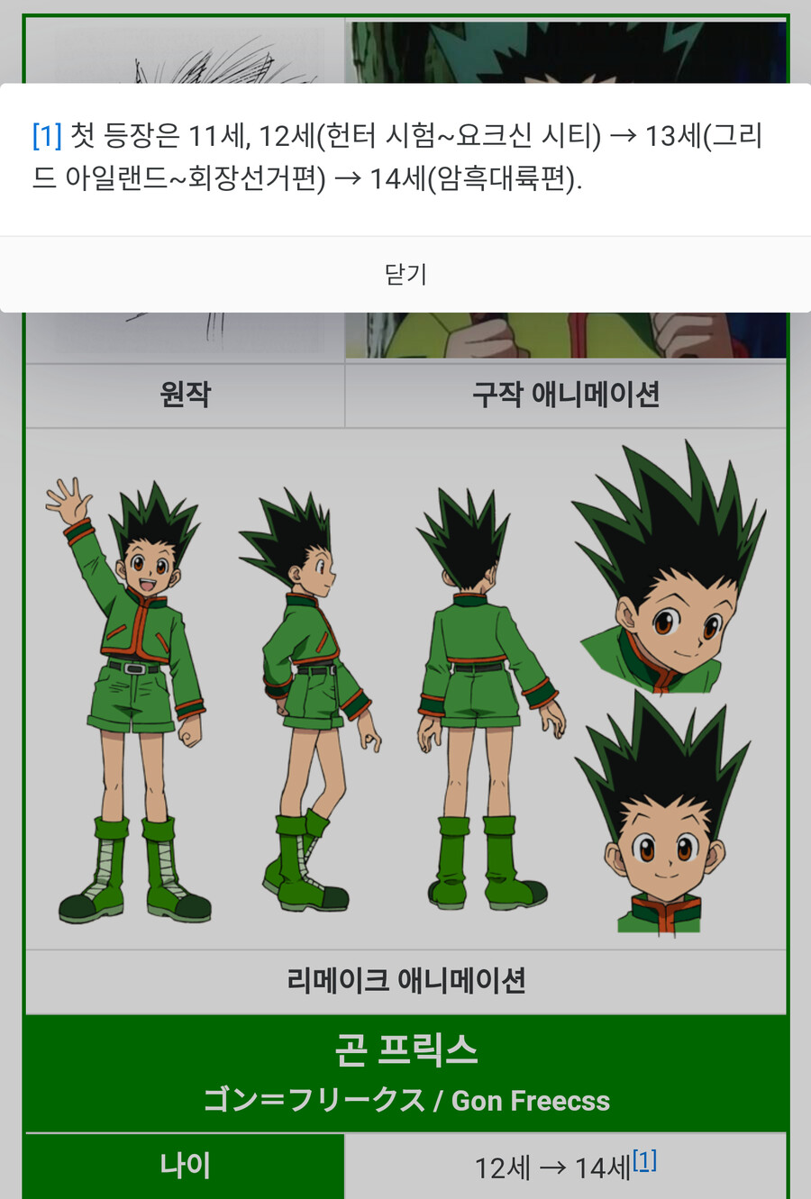 헌터x헌터 곤 키르아가 약해보이는 이유