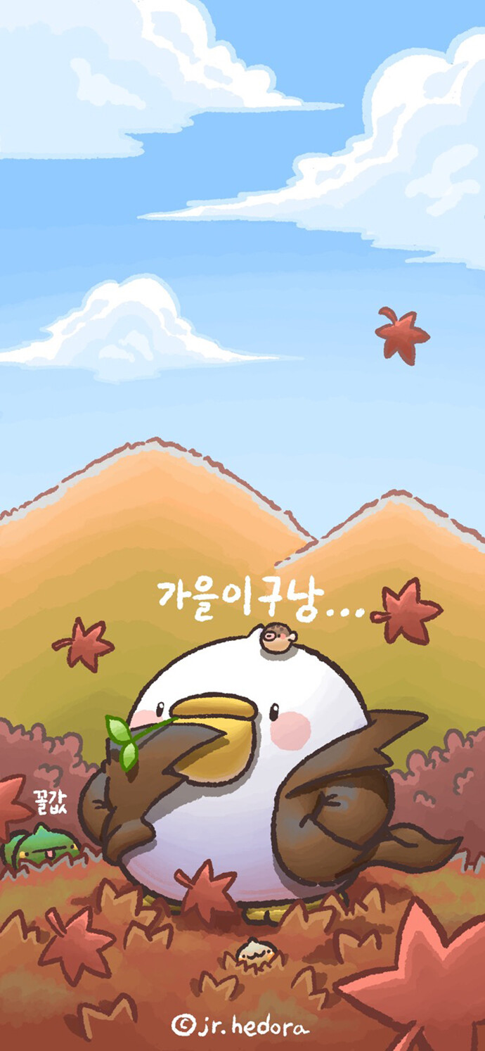 [페리와 쥬디] 가을타는 페리 폰 배경화면_1.jpg