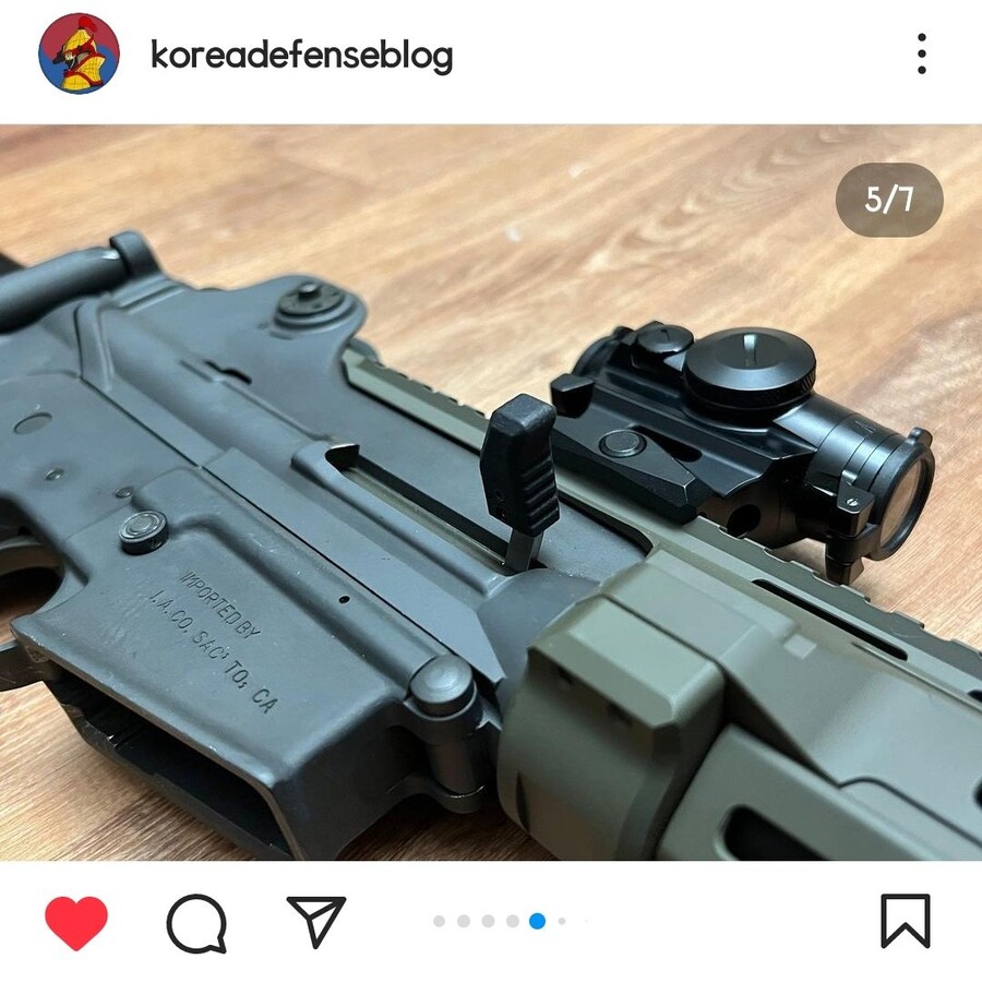 미국인이 만든 K시리즈 장전손잡이