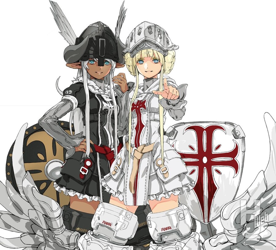 [맥스팩토리] GODZ ORDER 메구미 아스모데우스. 박스 일러스트와 일부 런너_6.jpg