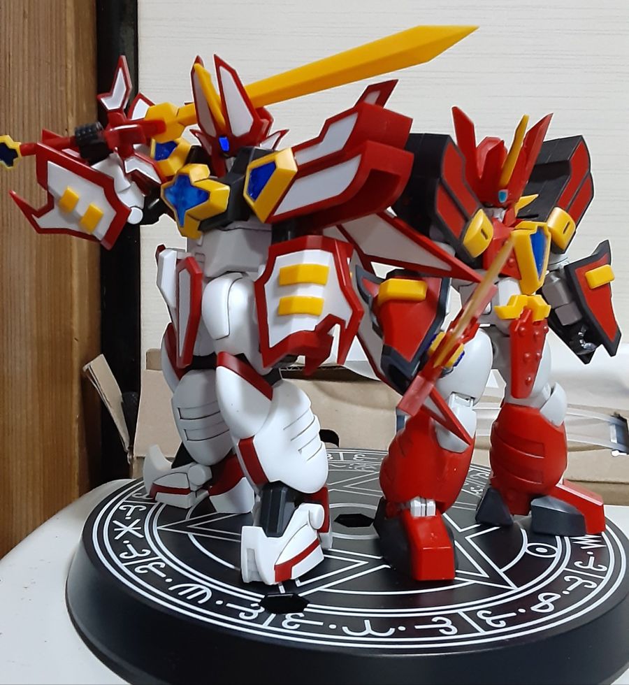 [굿 스마일] MODEROID 슈퍼 그랑조트 & 창모완제 비교 사진 2_8.jpg