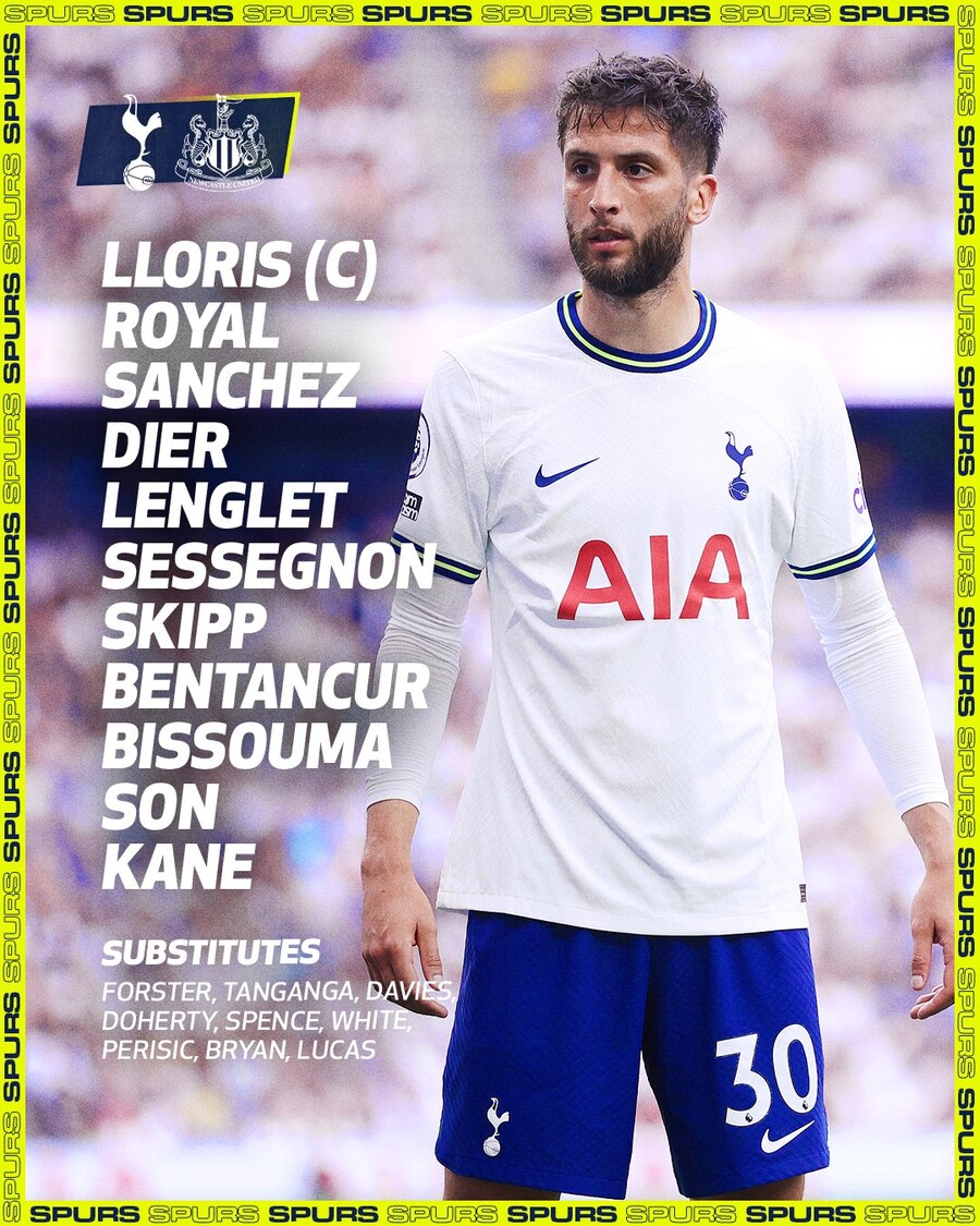 EPL 13) 토트넘 VS 뉴캐슬 손흥민 선발_1.jpg