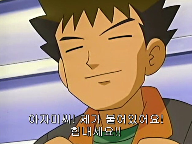 포켓몬 작업 성공할 뻔 했던 웅이
